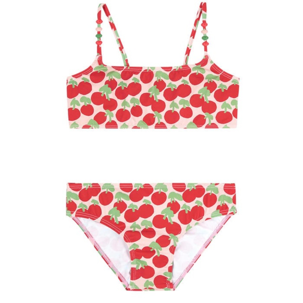 ❤️Stella McCartney❤️Bikini Red Pink Cherry